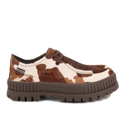 Pallashoxk Moc Wild Lace-Up Suede Loafers PALLADIUM