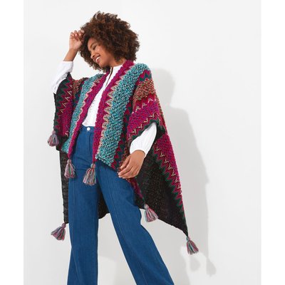 Poncho tres chaud femme cheap