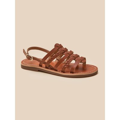 Sandales en cuir CYRILLUS