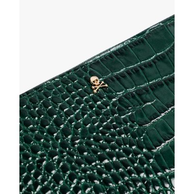 Portefeuille croco SCALPERS