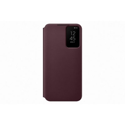 Etui S22+ Clear View bordeaux SAMSUNG