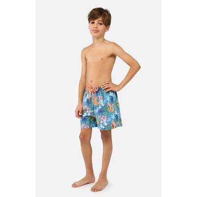 Short de bain en polyester recyclé Jungle ARTHUR