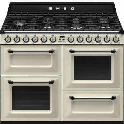 Piano de cuisson gaz 7 feux 110 cm TR4110 SMEG