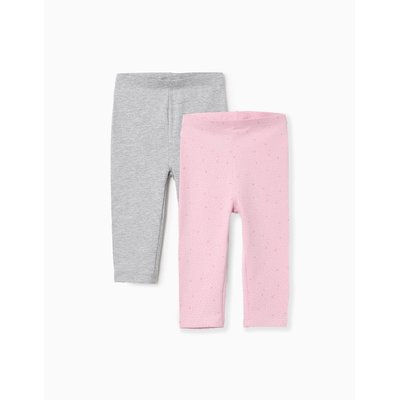 Pack 2 Leggings Floral/Uni ZIPPY