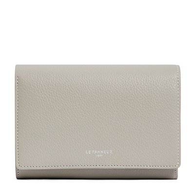 Portefeuille Emilie en cuir grainé LE TANNEUR