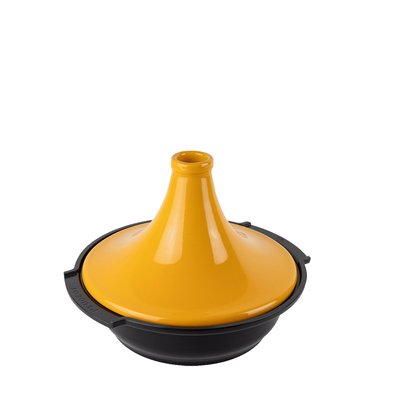 Atlas, Tajine Tous Feux, Jaune Safran, 30 cm - 11,75 in Atlas PEUGEOT