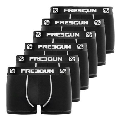 Lot de 6 Boxers coton FREEGUN