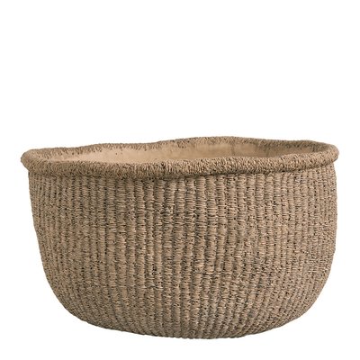 Cache-pot CIKA ciment  - Grand modèle BLANC D’IVOIRE