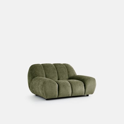 Fauteuil XL, velours épais, Nuria LA REDOUTE INTERIEURS