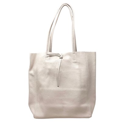 Sac à main cabas en cuir grainé italien NICE OH MY BAG