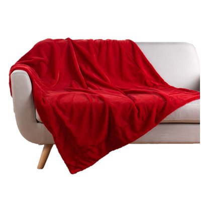 Plaid a poils doux Caresses DOUCEUR D'INTÉRIEUR