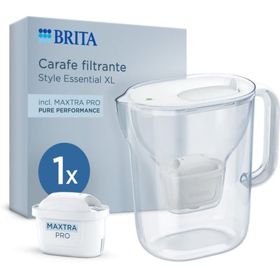 Carafe filtrante Essential XL blanche BRITA