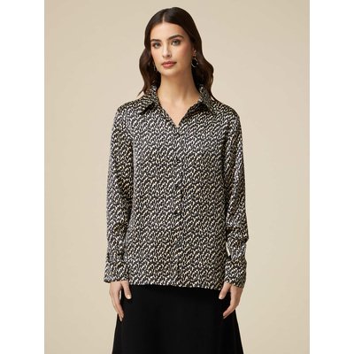Chemise en satin fantaisie OLTRE