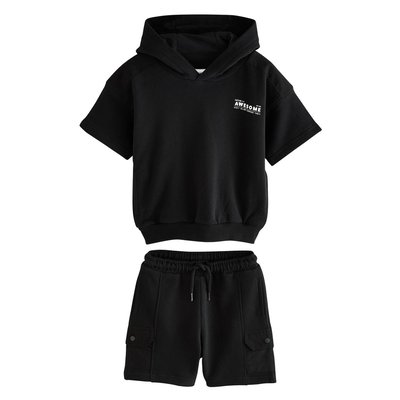 Sweat à capuche et short militaire NEXT