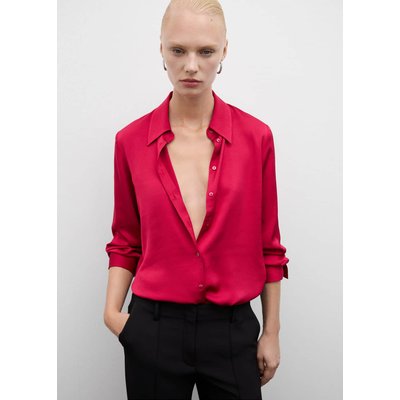 Chemisier satin rose femme La Redoute
