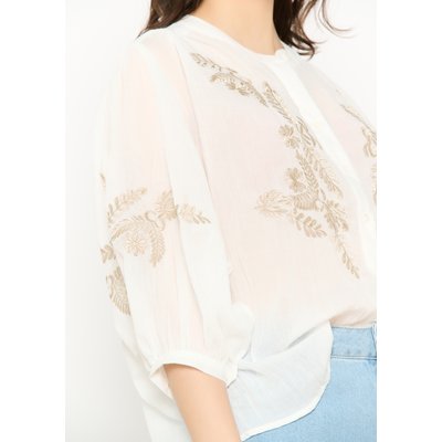 Blouse en voile brodé LOLALIZA