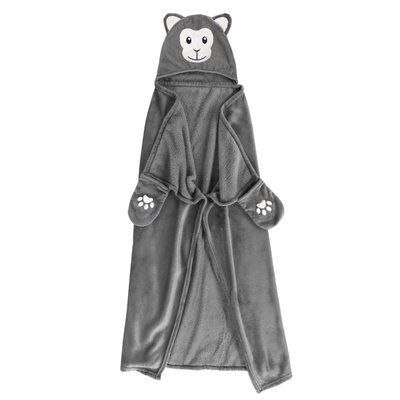 Plaid couverture flanelle enfant Singe DOUCEUR D'INTÉRIEUR