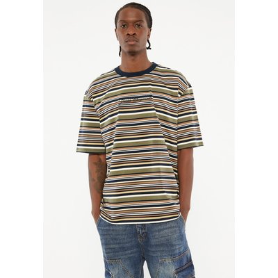 Guess t shirt homme rayé discount