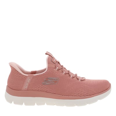 Baskets FEMME Skechers Slip-Ins: Summits saumon et à slip-on SKECHERS