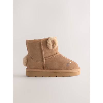 Bottes à enfiler en daim déperlant NEXT