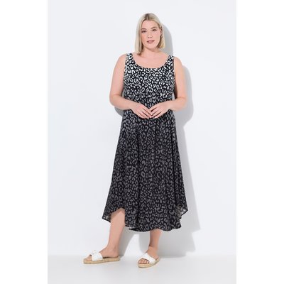 Robe midi sans manches avec décolleté rond. ULLA POPKEN