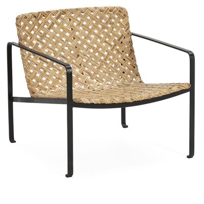 Fauteuil en osier, style bohème, Zelzate RECOLLECTION