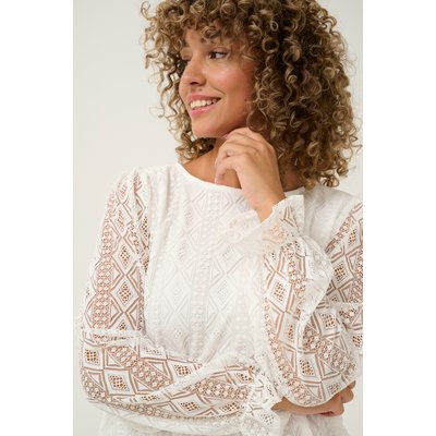 Blouse à manches longues CRValerie CREAM