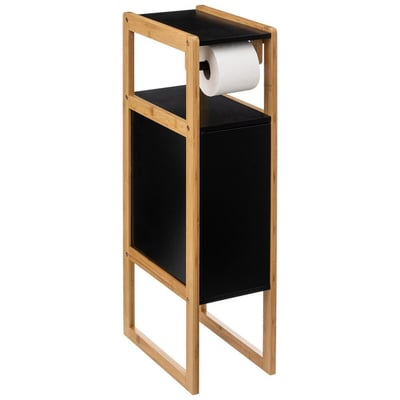 Dérouleur Wc Avec Réserve Natureo Noir ATMOSPHERA