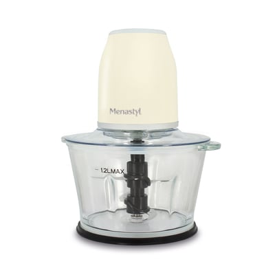 Hachoir électrique 1,2L - 500W, RETRO MENASTYL