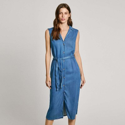 Robe Midi Coupe Regular PEPE JEANS