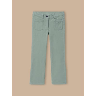 Pantalon flare  en velours CYRILLUS