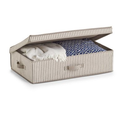 Boite en tissu grand rangement ZELLER PRESENT