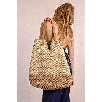 Sac cabas en paille MOLLY BRACKEN