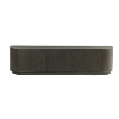 Meuble TV design en chêne, 3 portes LOREN PIER IMPORT