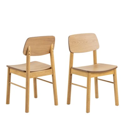 Lot de 2 chaises en bois - HEM DRAWER