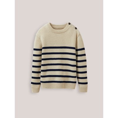Pull marinière en laine majoritaire CYRILLUS