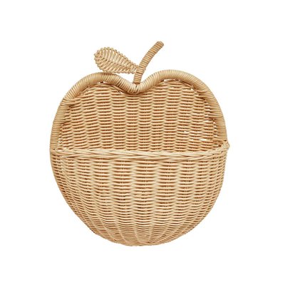 Panier mural en rotin Mini OYOY LIVING DESIGN