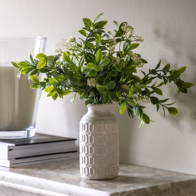 Retro Vase with Meadow Foliage SO'HOME