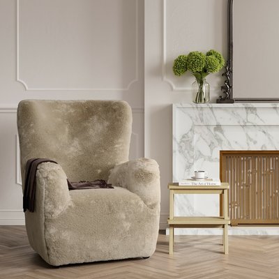 Thor Faux Fur Armchair SO'HOME