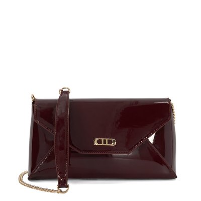 Pochette rouge vernis sale