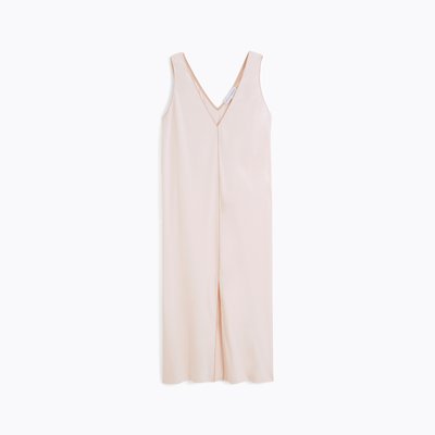 Chemise de nuit longue col v en jersey, ÉLÉONORE LAURENCE TAVERNIER