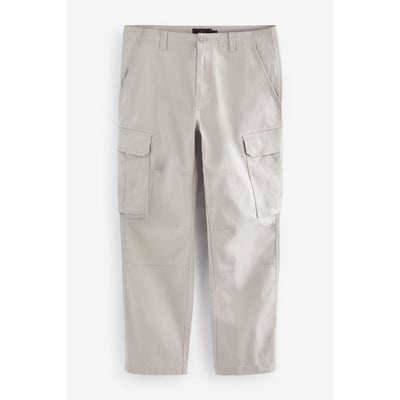 Pantalon cargo stretch en coton NEXT