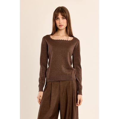 Pull col rond MOLLY BRACKEN