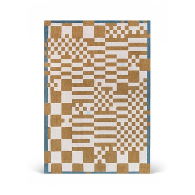 Tapis tissé plat moderne CHECKMATE NOVATREND