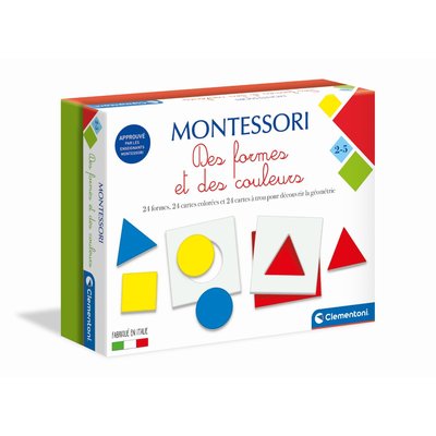 Les formes et les couleurs - montessori CLEMENTONI