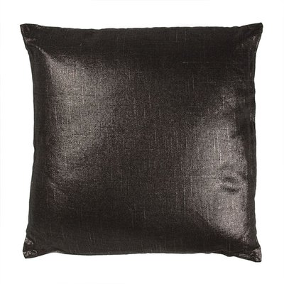 Coussin en coton, lin et fil textile aux reflets irisés  pastel THE DECO FACTORY