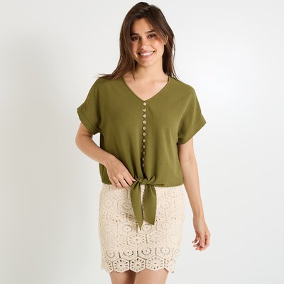 Blouse à nouer GRAIN DE MALICE