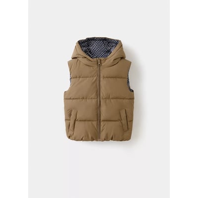 Gilet réversible à capuche MANGO BABY
