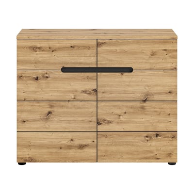 Commode 2 portes et 2 tiroirs L100 cm - CANU CALICOSY