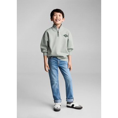 Sweat-shirt coton fermeture Éclair MANGO KIDS